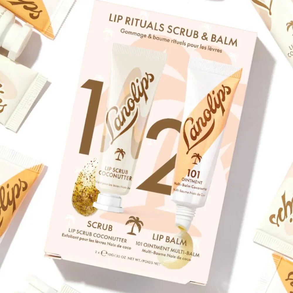 Lanolips - Lip Rituals Scrub & Balm Coconutter
